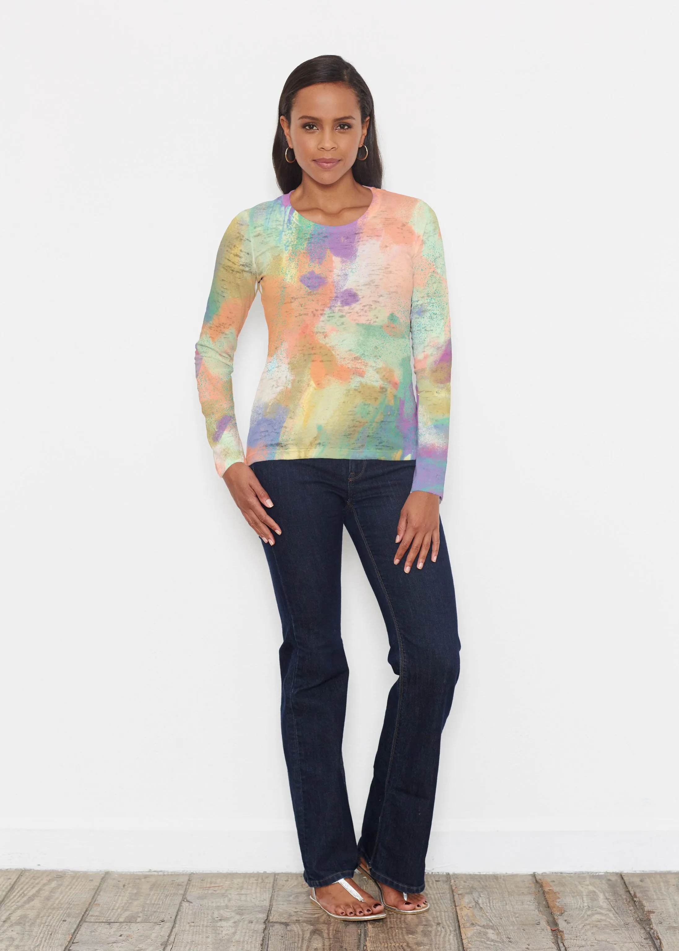 Chalk Of Dreams (17278) ~ Signature Long Sleeve Crew Shirt