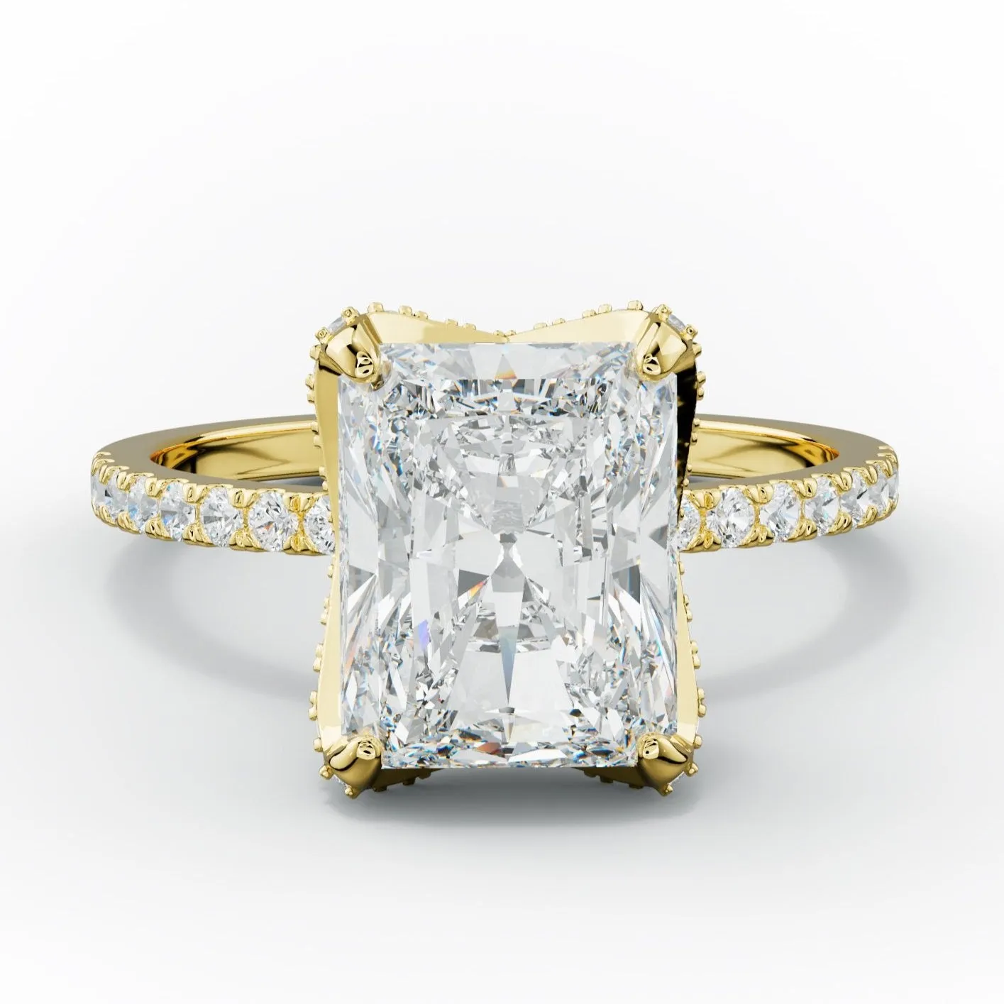 Charlotte Radiant Cut Diamond Engagement Ring