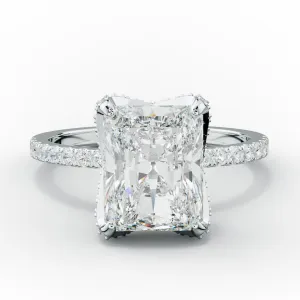 Charlotte Radiant Cut Diamond Engagement Ring