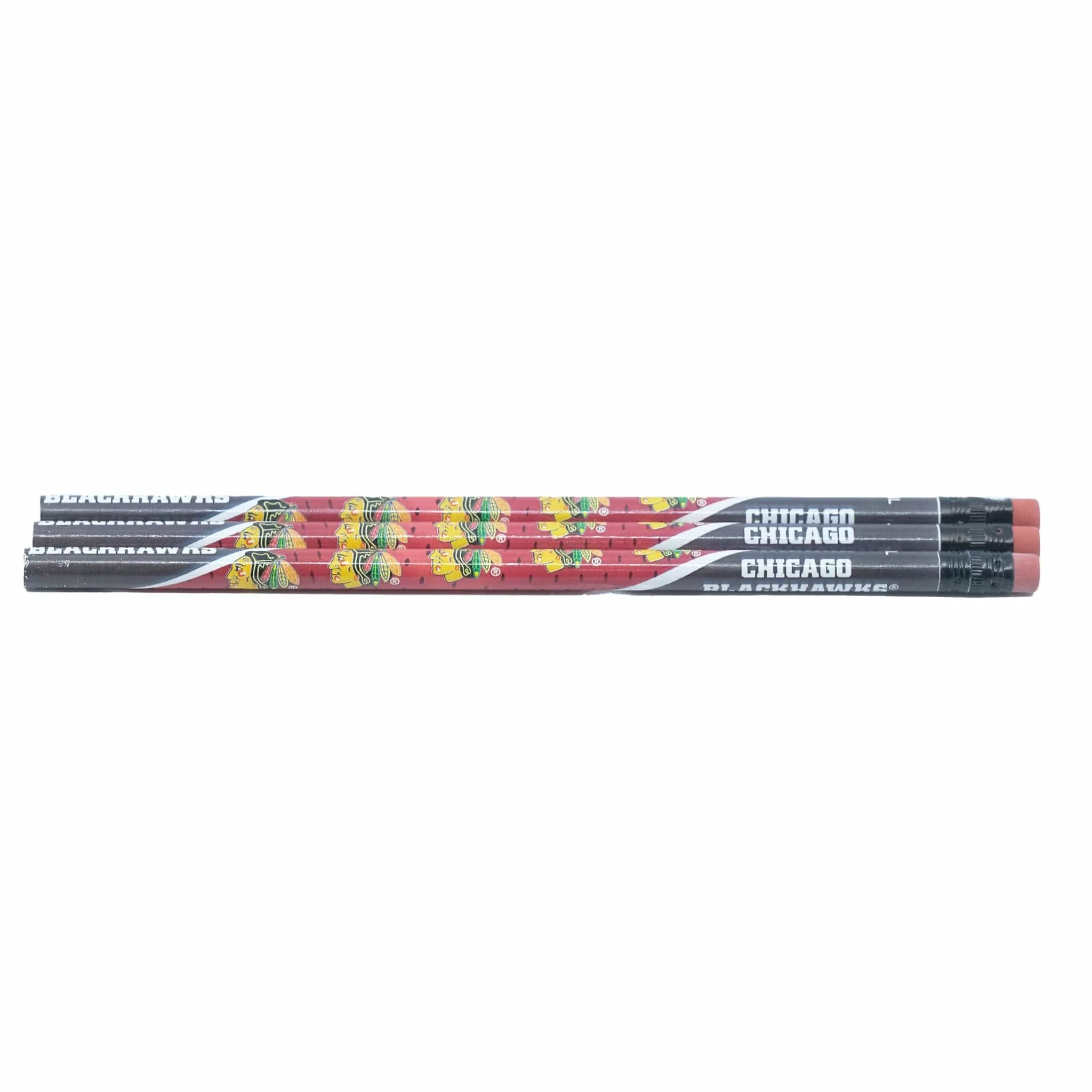 Chicago Blackhawks Sports Vault NHL Pencils (3 Pack)