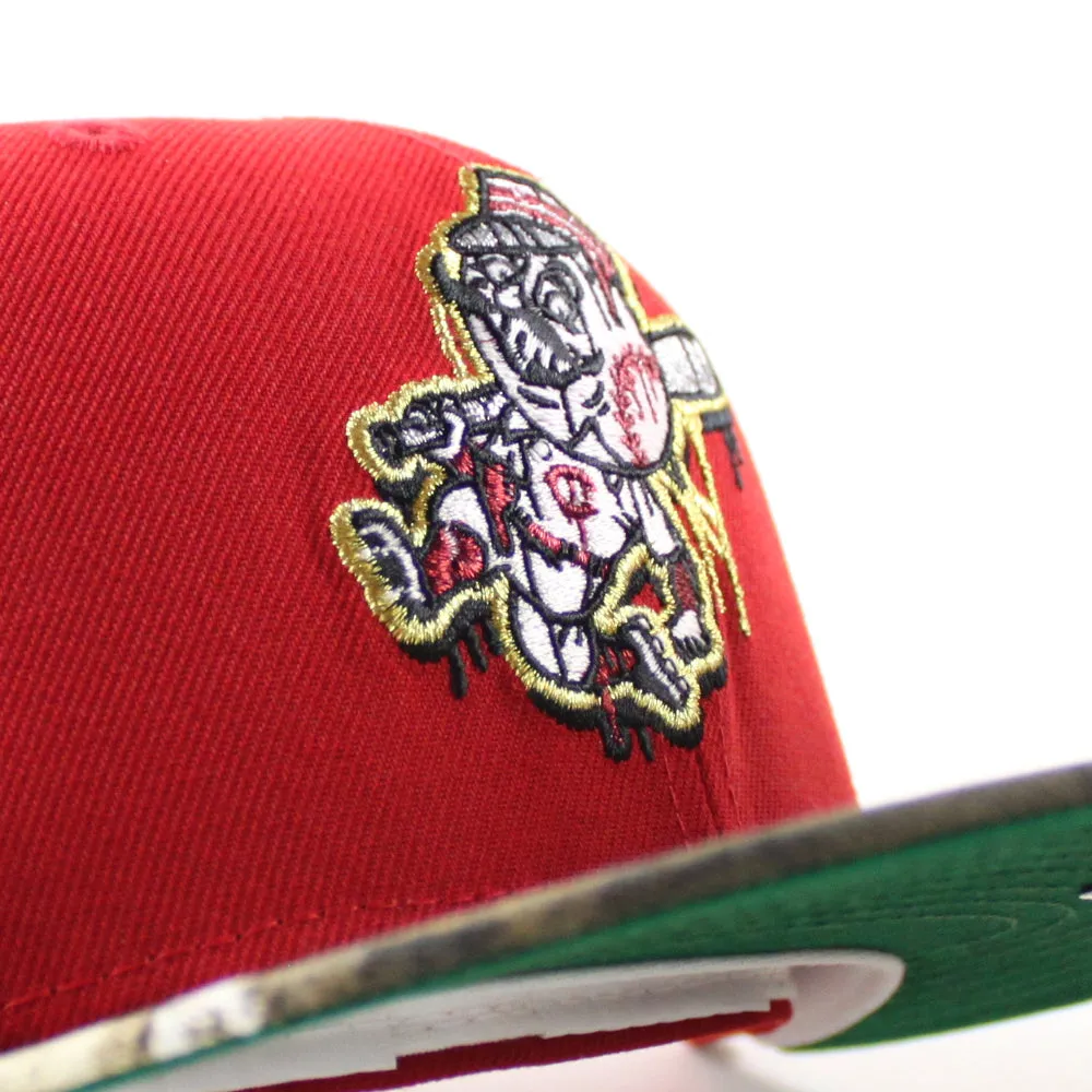 Cincinnati Reds 1970 All Star Game New Era 59Fifty Fitted Hat (Scarlet Red RealTree Camo Green Under Brim)