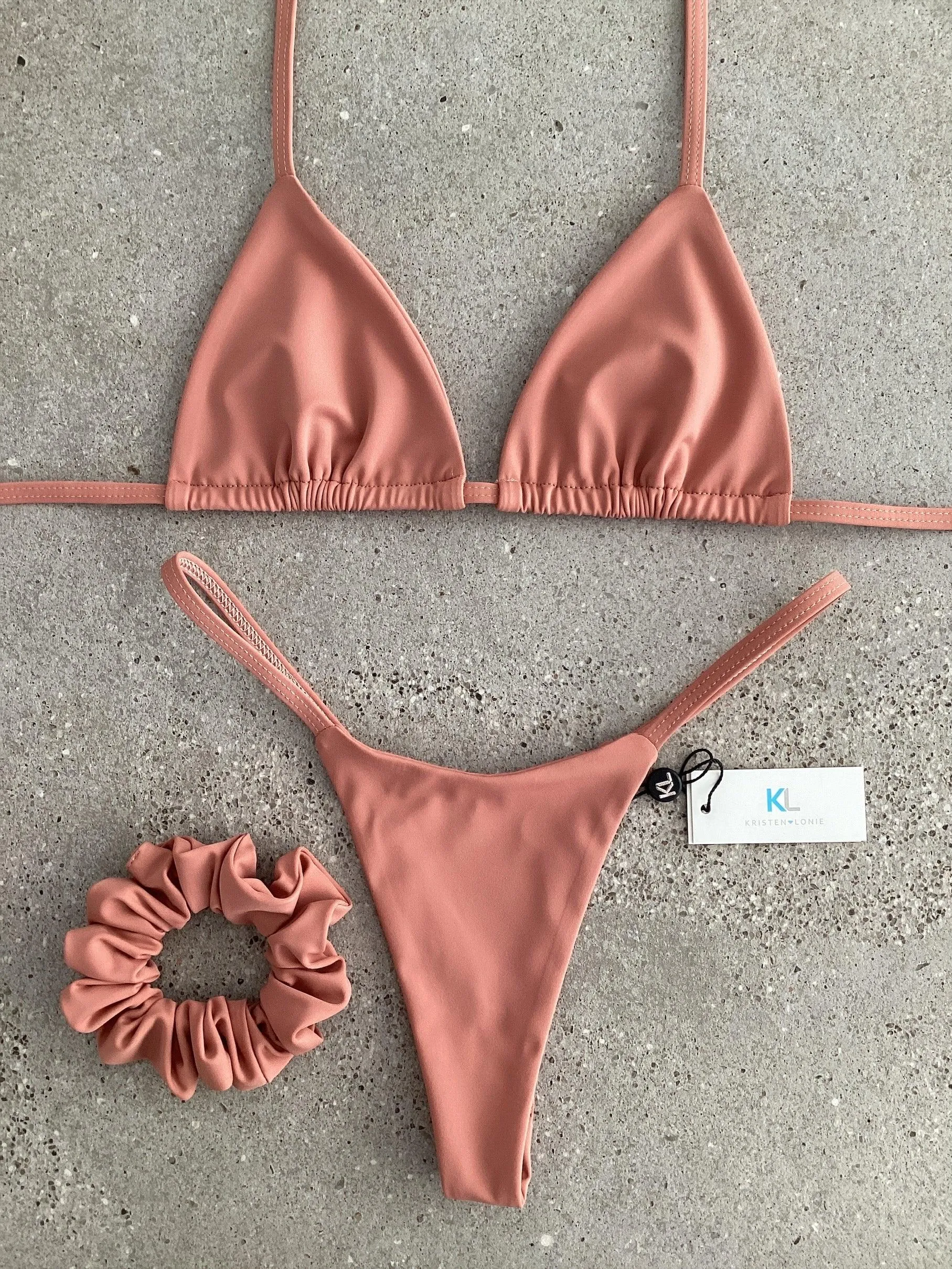 Cinnamon Bikini Top