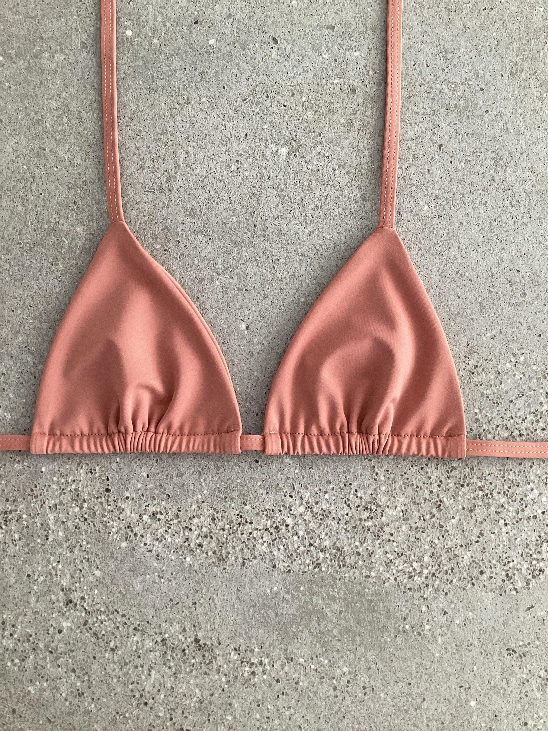 Cinnamon Bikini Top