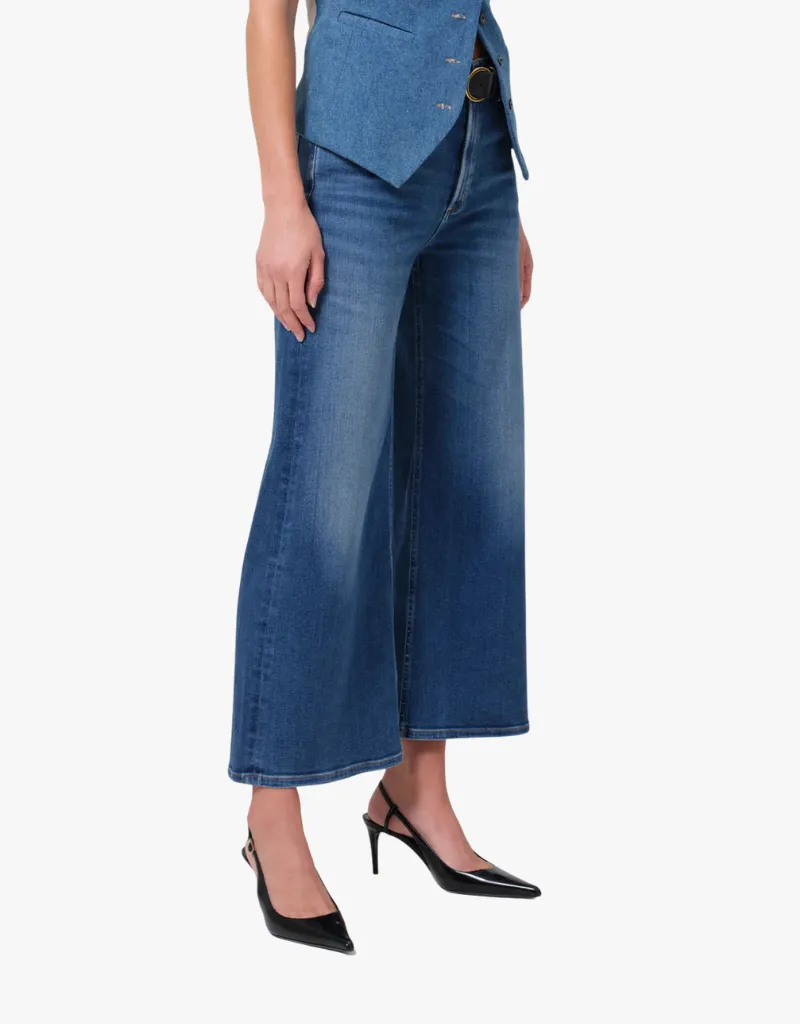 Citizens of Humanity Lyra Wide Leg Crop jeans in Ambry