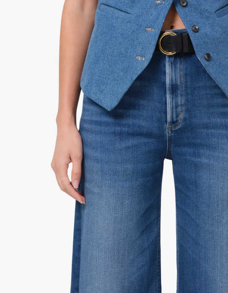 Citizens of Humanity Lyra Wide Leg Crop jeans in Ambry