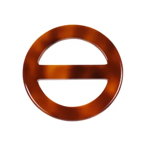 Classic Tortoiseshell Scarf Ring