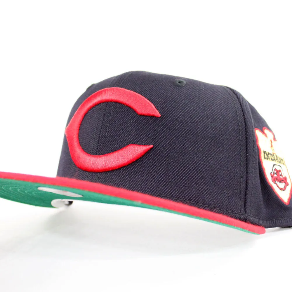 Cleveland Indians 1948 World Series New Era 59Fifty Fitted Hat (Navy Green Under Brim)