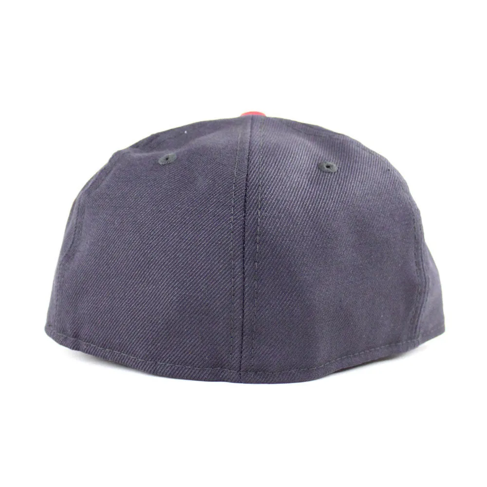 Cleveland Indians 1948 World Series New Era 59Fifty Fitted Hat (Navy Green Under Brim)