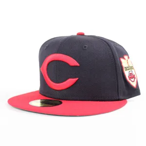 Cleveland Indians 1948 World Series New Era 59Fifty Fitted Hat (Navy Green Under Brim)