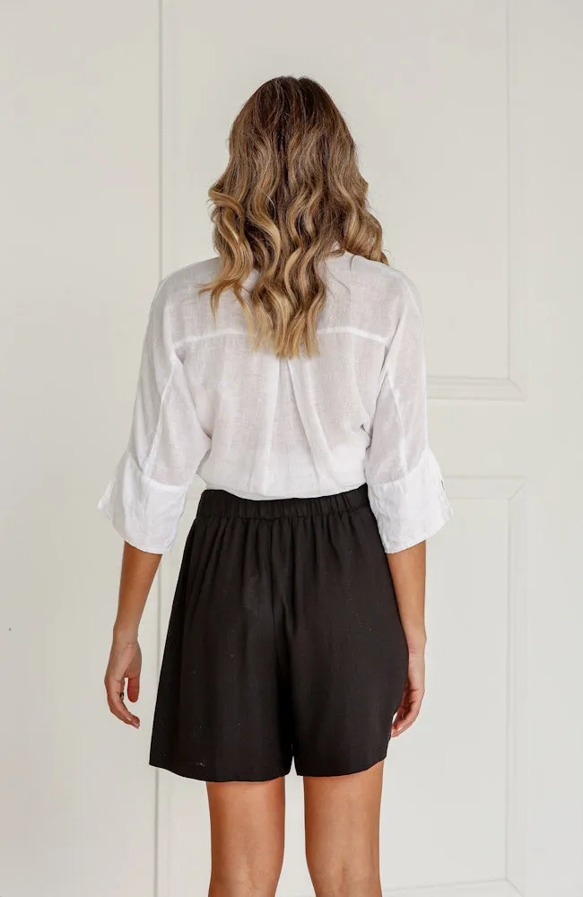 Coastal Pocket Shorts - Black