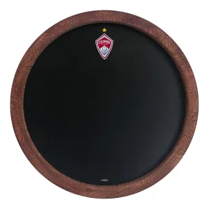 Colorado Rapids: Chalkboard "Faux" Barrel Top Sign