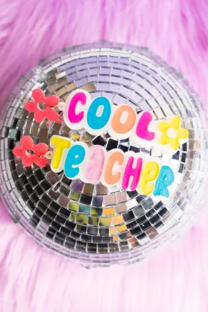 Cool Teacher Acrylic Earrings