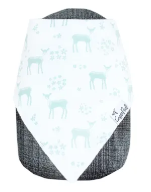 Copper Pearl Single Bandana Bib- Fawn