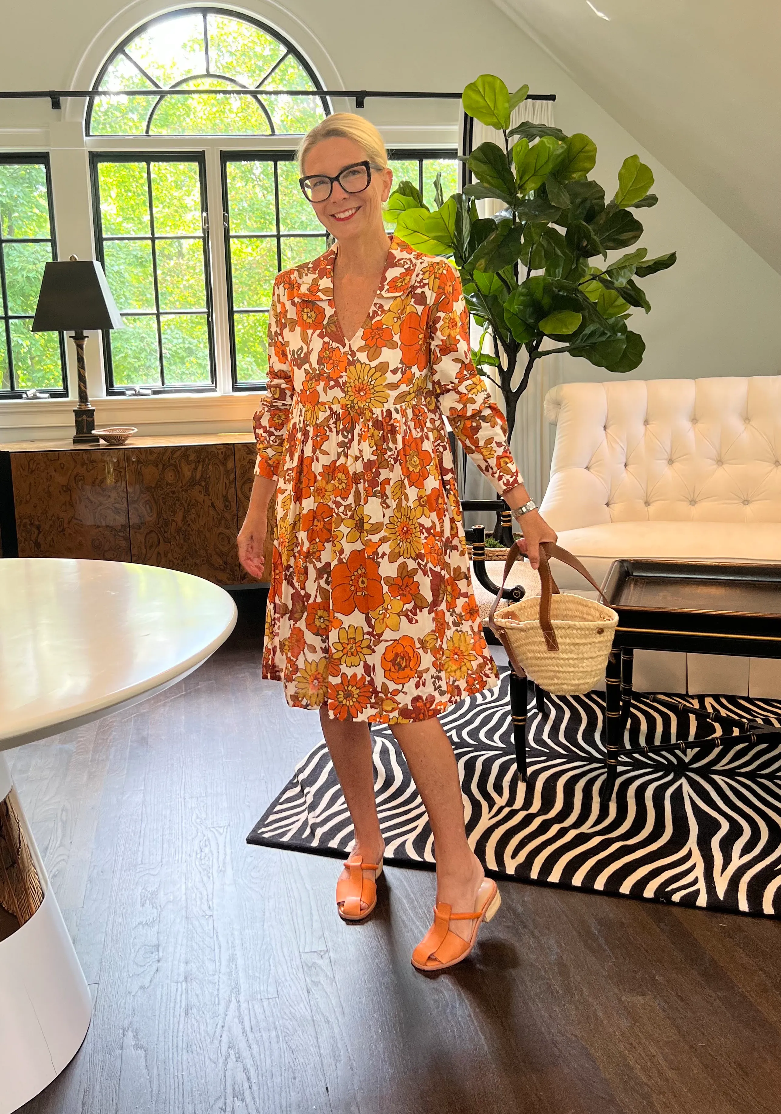 Cosette Vintage Floral  Dress