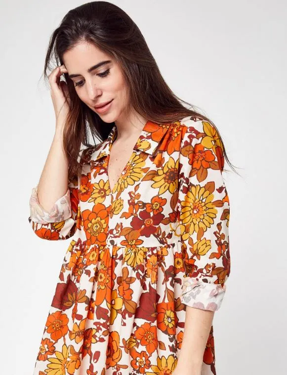 Cosette Vintage Floral  Dress