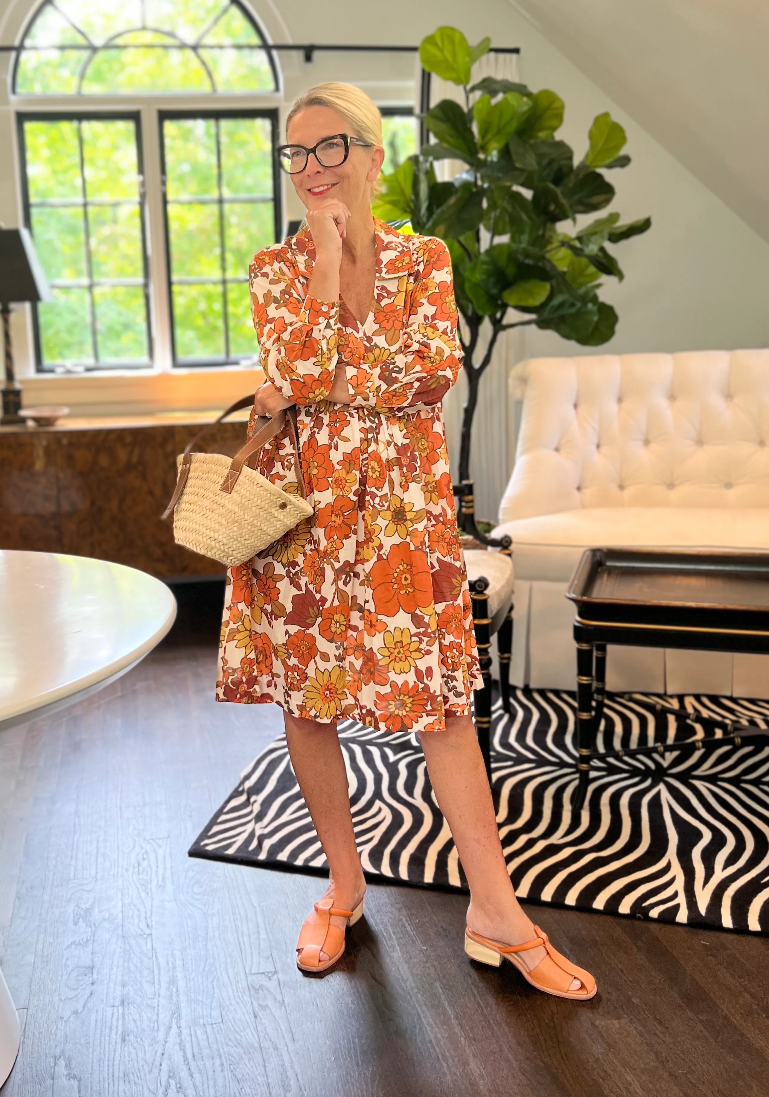 Cosette Vintage Floral  Dress