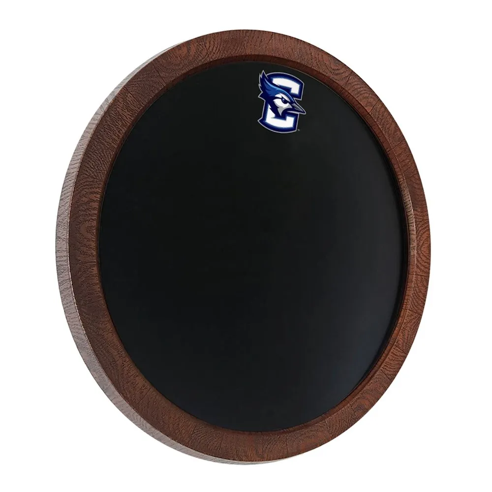 Creighton Bluejays: Chalkboard "Faux" Barrel Top Sign