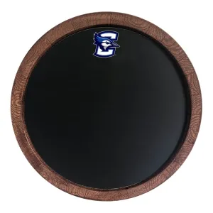 Creighton Bluejays: Chalkboard "Faux" Barrel Top Sign