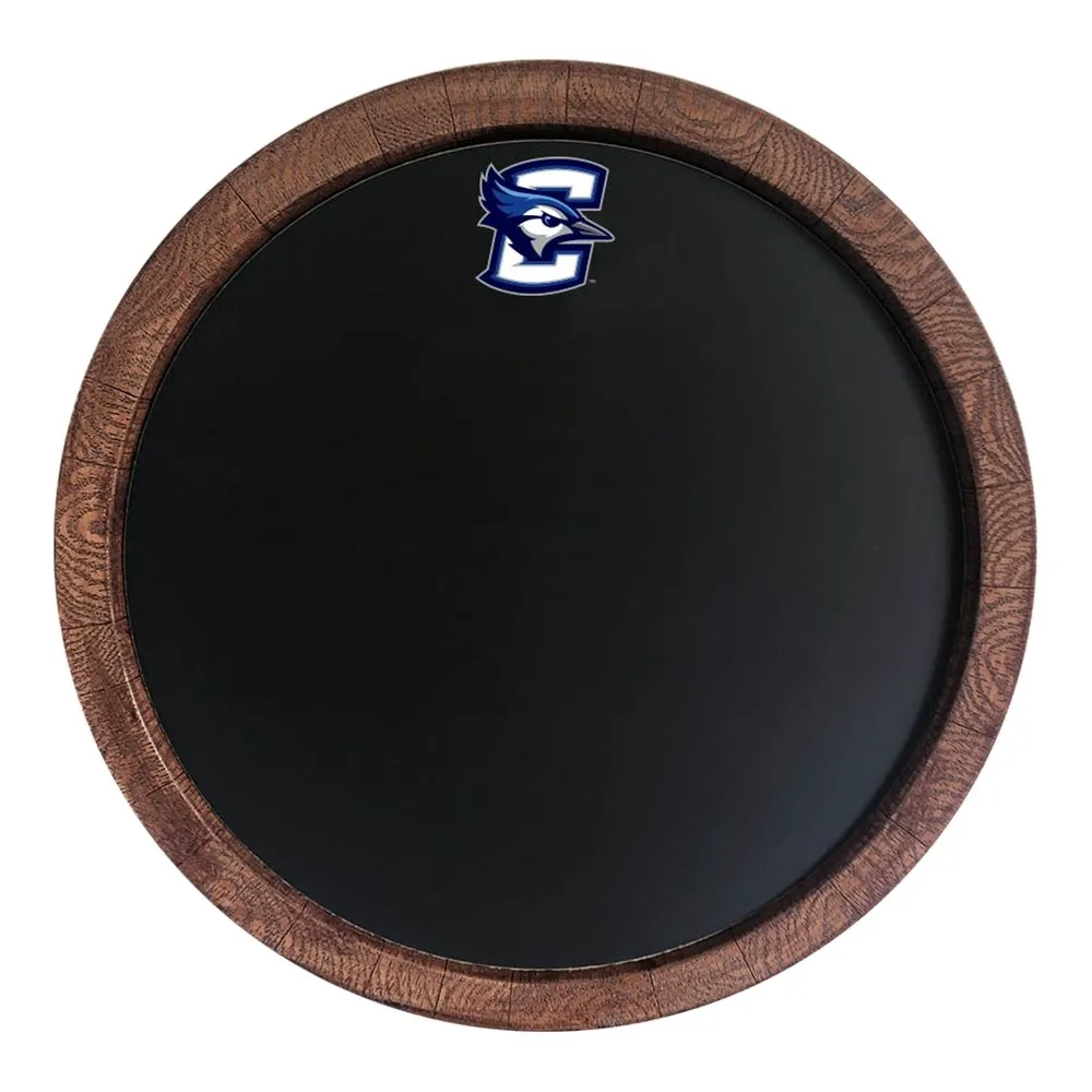 Creighton Bluejays: Chalkboard "Faux" Barrel Top Sign