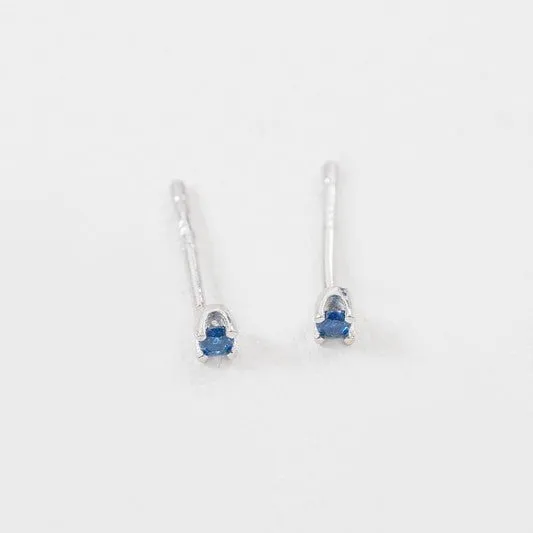 Dainty Stud Stone Earrings