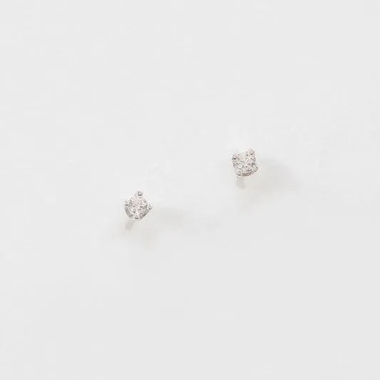 Dainty Stud Stone Earrings