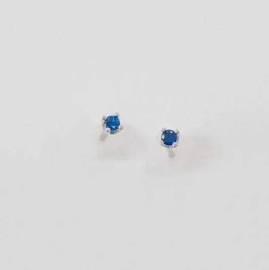 Dainty Stud Stone Earrings