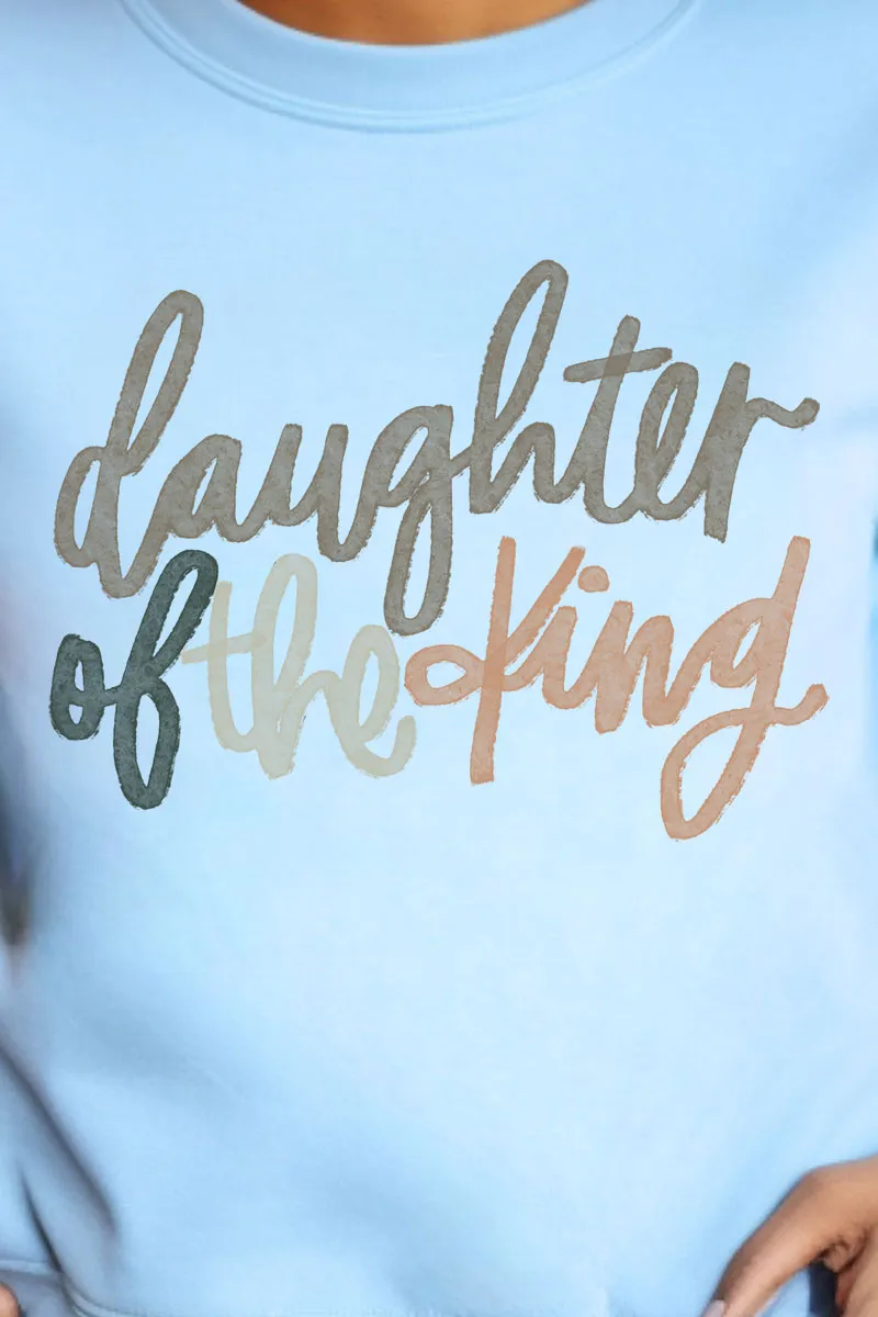 Daughter Of The King Heavy-weight Crew Sweatshirt