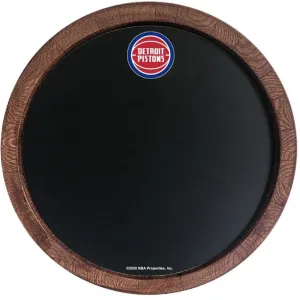 Detroit Pistons: Chalkboard "Faux" Barrel Top Sign