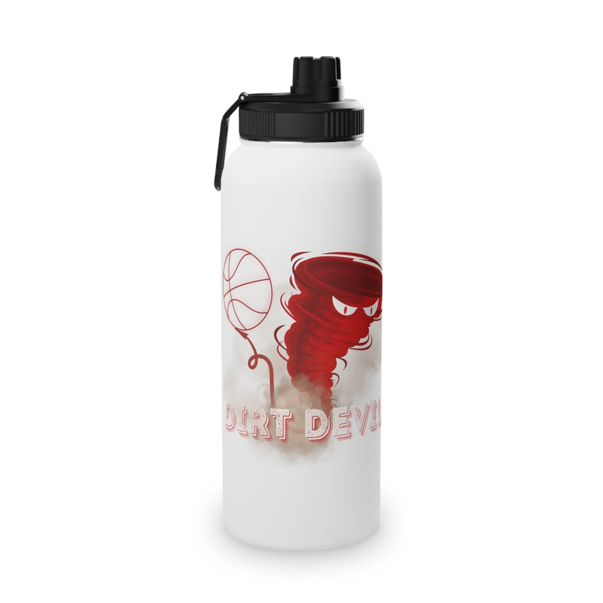Dirt Devils Sports Stainless Steel Water Bottle - Durable & Fun Sports Hydration