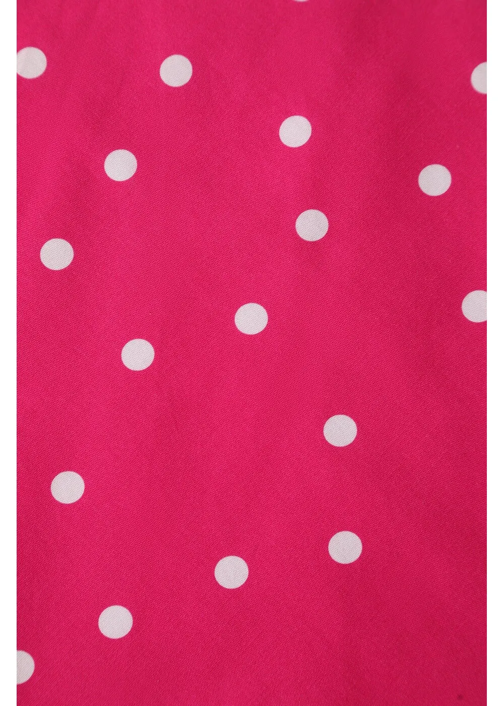 Dolly & Dotty Darlene Polkadot 50's Swing Dress Hot Pink
