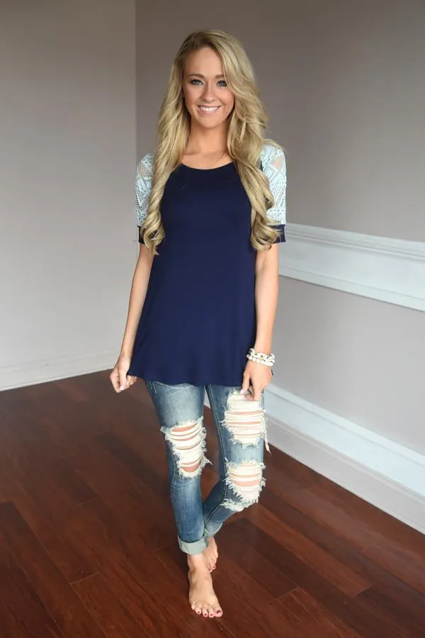 Don't Look Back ~ Navy