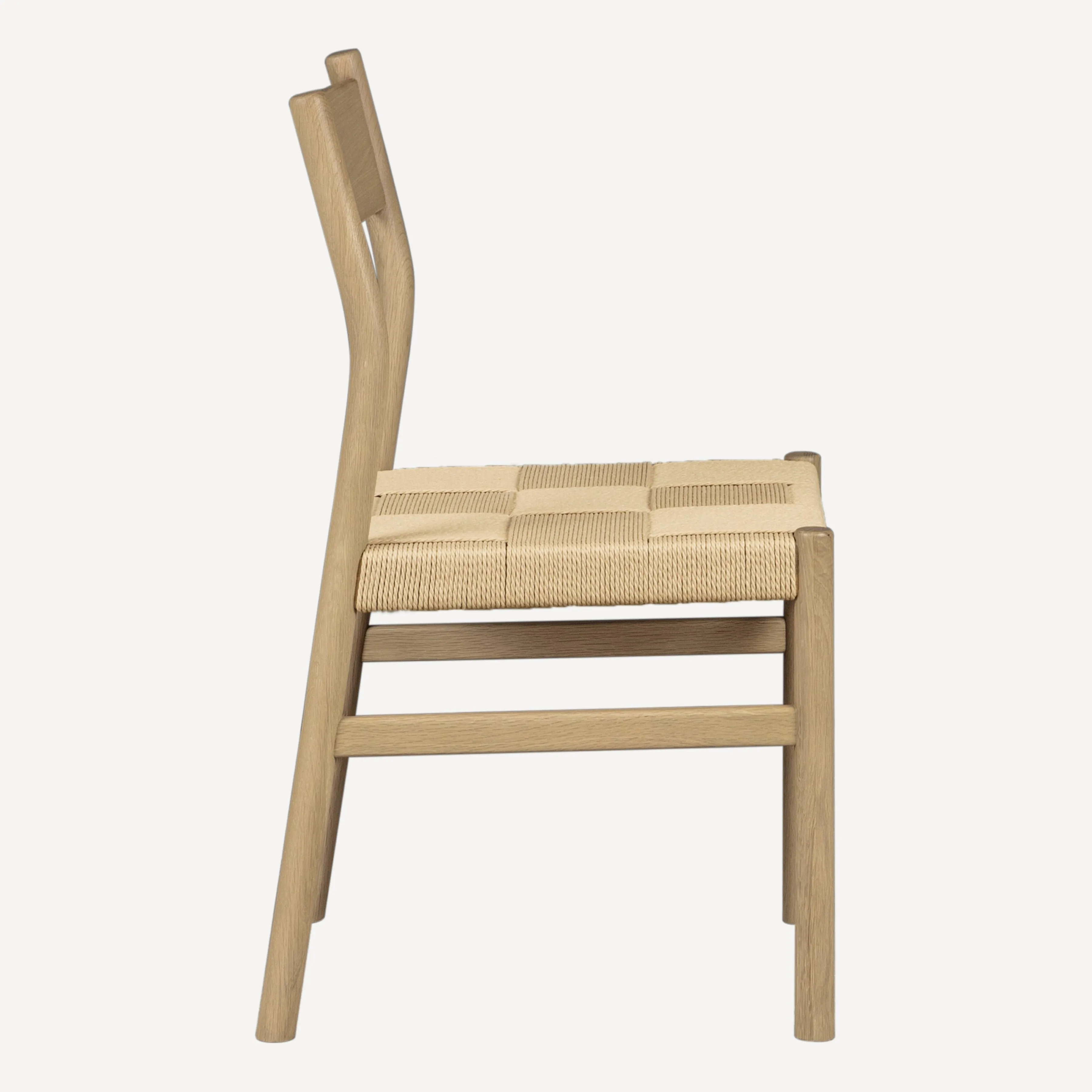 Elegant Minimalist Oak Dining Duo