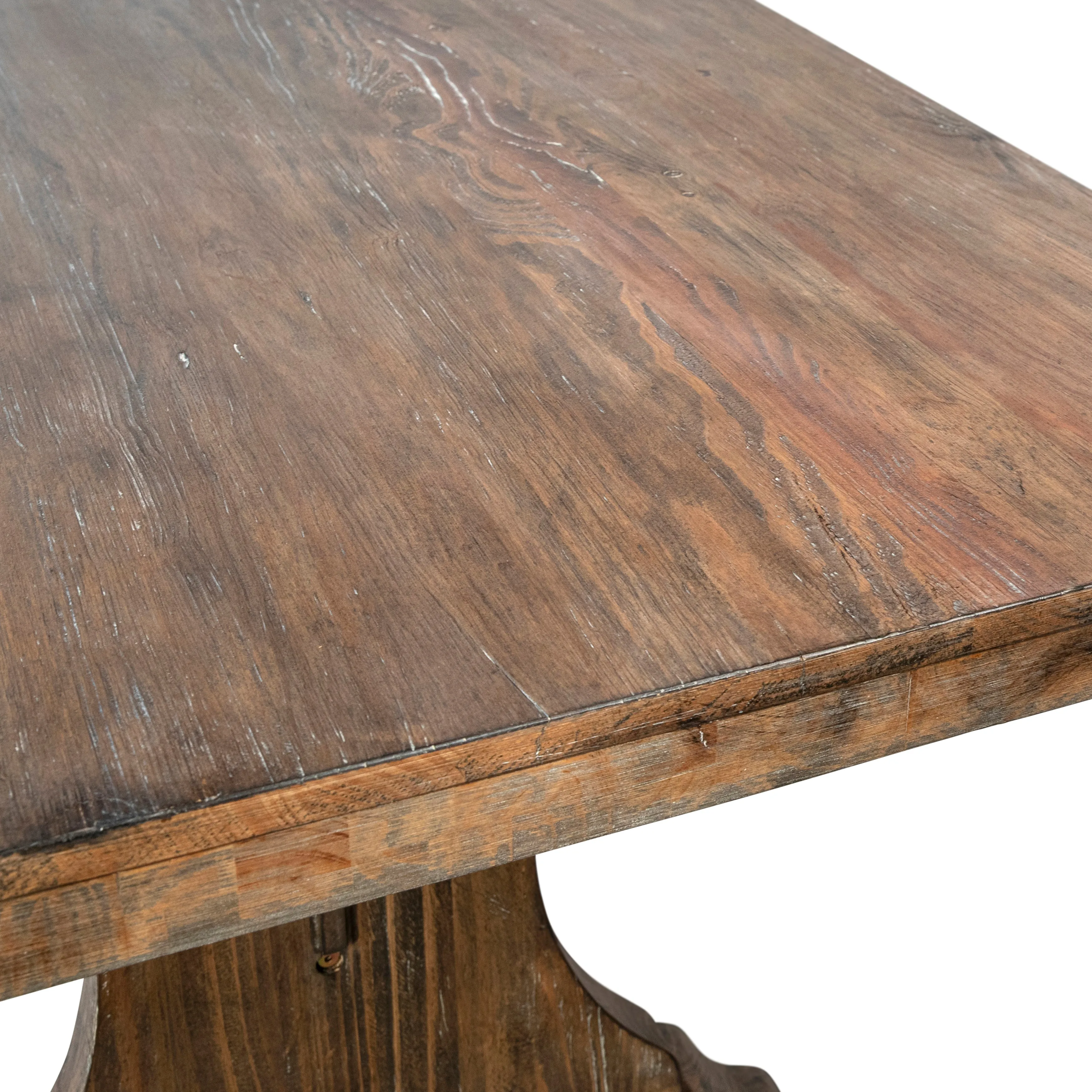 Elegant Oak Harvest Gathering Table