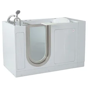 Ella's Bubbles HH3117 Royal Hydro Massage Acrylic Walk-In Bathtub with Heated Seat, 32"x 52", White