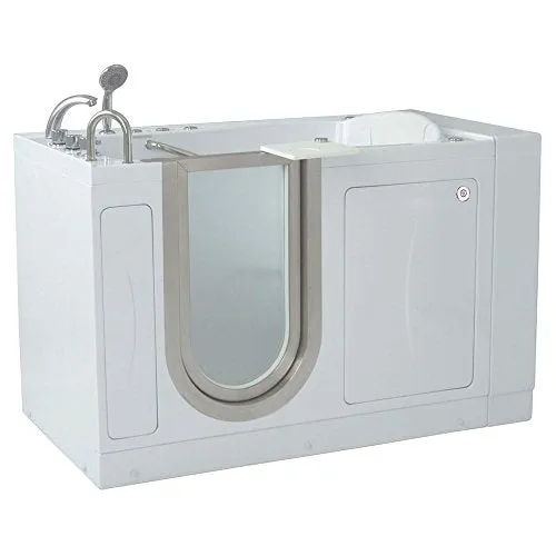 Ella's Bubbles HH3117 Royal Hydro Massage Acrylic Walk-In Bathtub with Heated Seat, 32"x 52", White