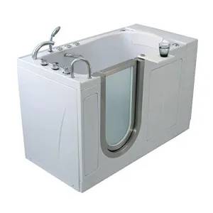 Ella's Bubbles M3117 Royal Microbubble Therapy Walk-In Bathtub, 32"x 52", White