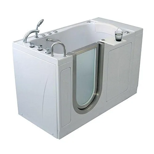 Ella's Bubbles M3117 Royal Microbubble Therapy Walk-In Bathtub, 32"x 52", White