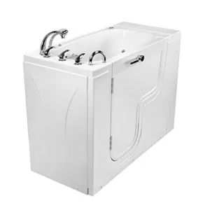 Ella's Bubbles OLA2652H-L-HB Transfer26 Walk-In Tub, White