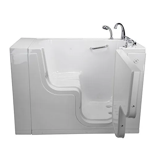 Ella's OLA3052-R-Hhb Transfer Acrylic L Shape Wheelchair, 29x52x42", White