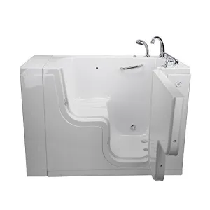 Ella's OLA3052M-R-Hhb Transfer Acrylic L Shape Wheelchair, 29x52x42", White