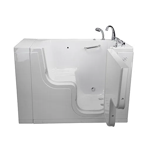 Ella's OLA3052M-R-Hhb Transfer Acrylic L Shape Wheelchair, 29x52x42", White