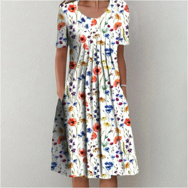 Erin | Elegant Floral Dress