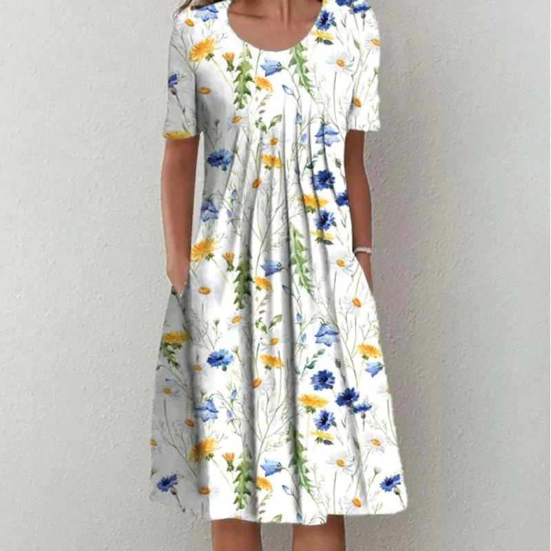 Erin | Elegant Floral Dress