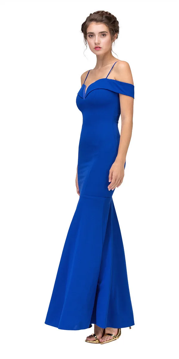 Eureka 2100 Off Shoulder Mermaid Style Gown Sweetheart Neckline