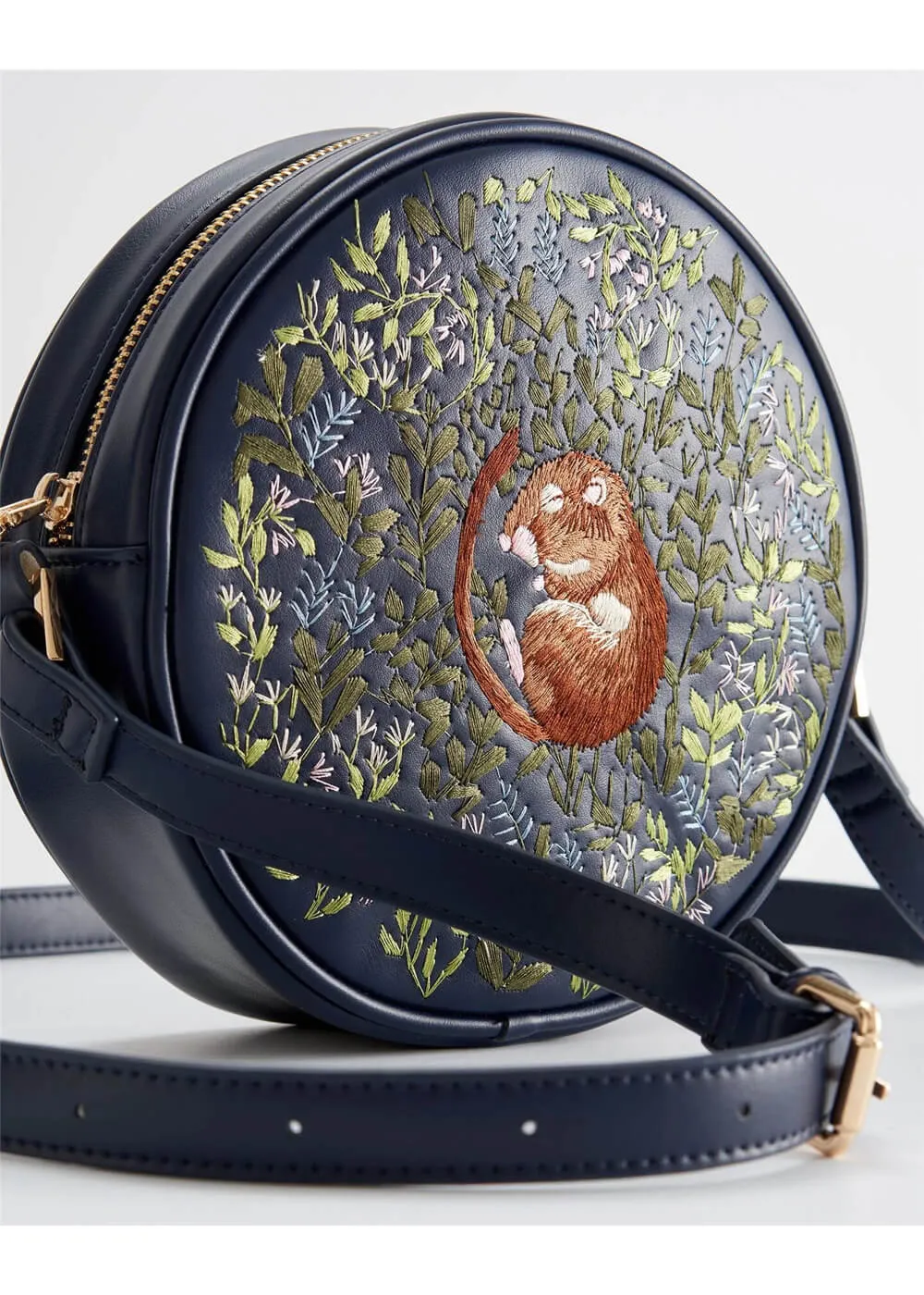 Fable England Chloe Dormouse Shoulderbag Navy