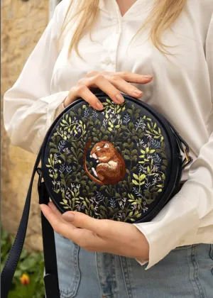 Fable England Chloe Dormouse Shoulderbag Navy