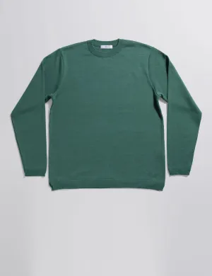 FINAL SALE: Knit Cotton Sweater - Green