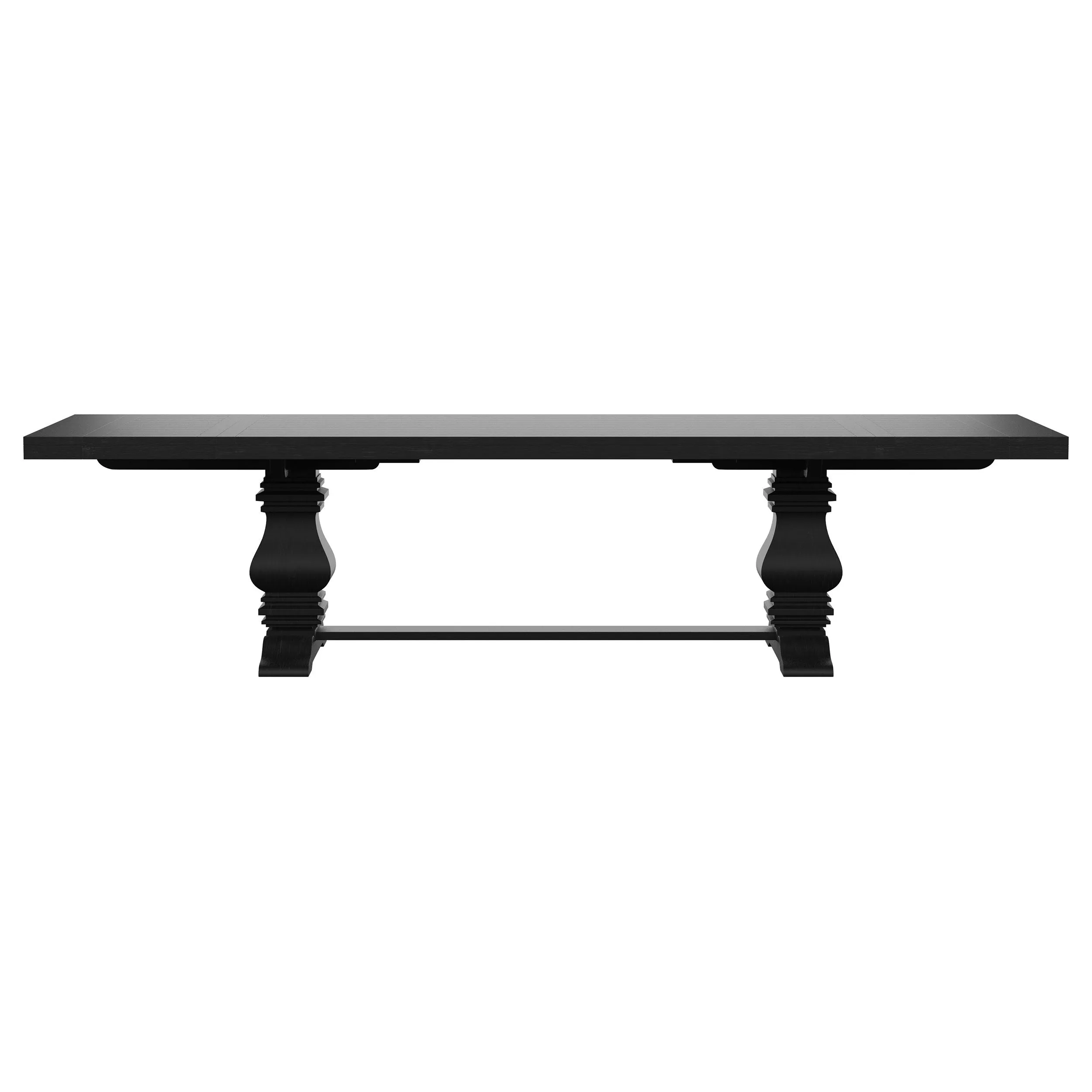Florence 7-piece 126-inch Extension Dining Table Set Grey
