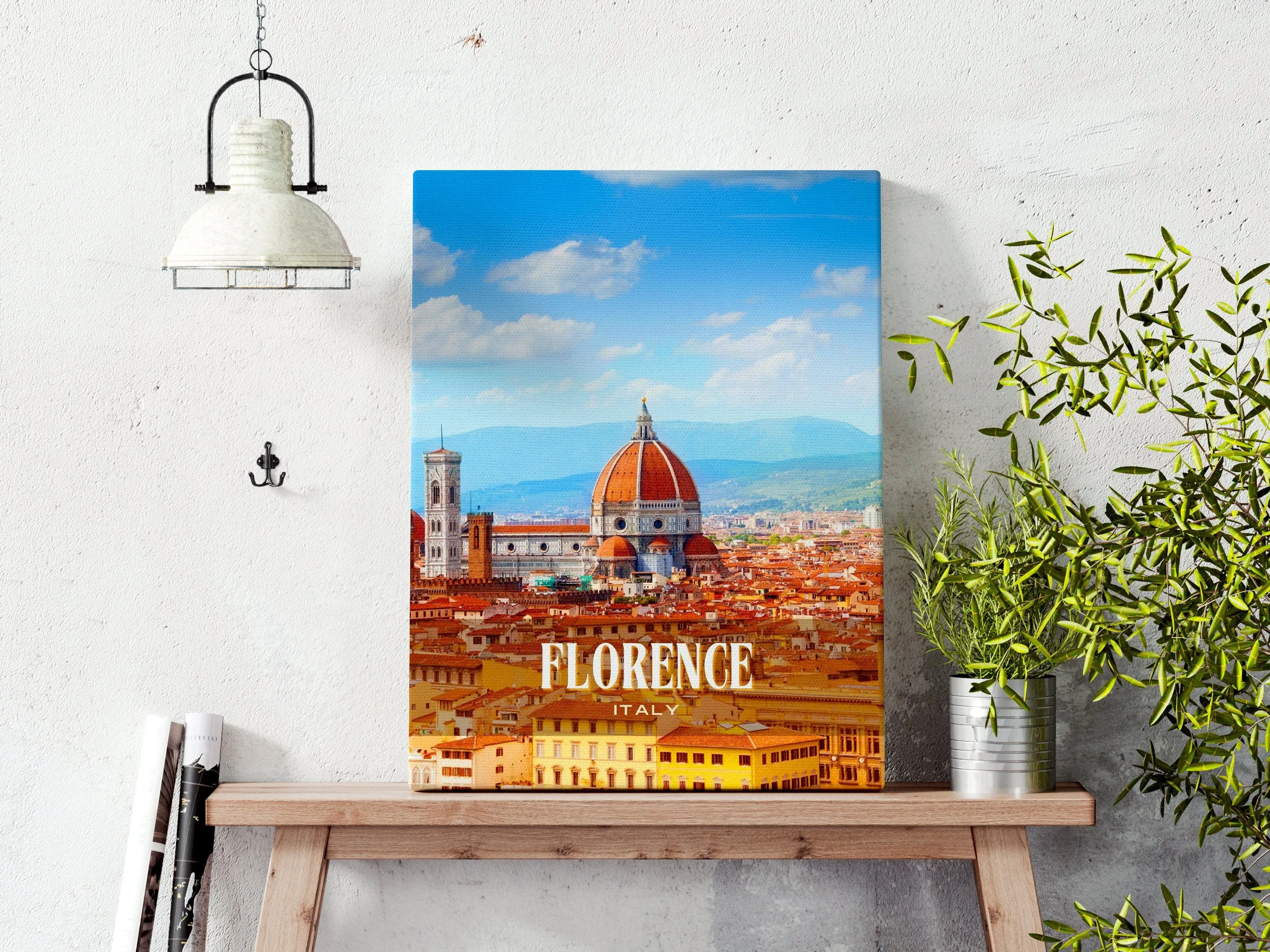 Florence Retro Wall Art, Italy