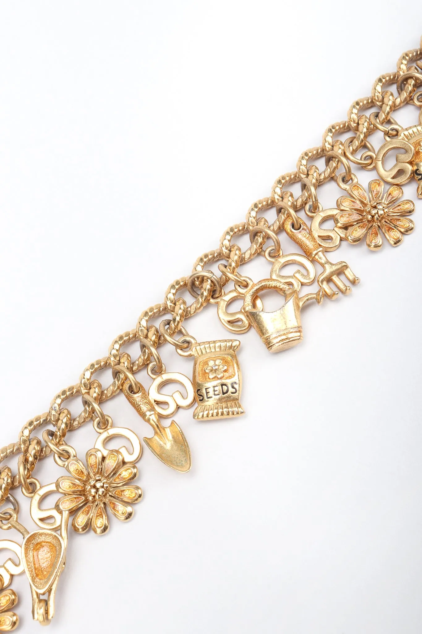 Floriculture Charm Chain Belt